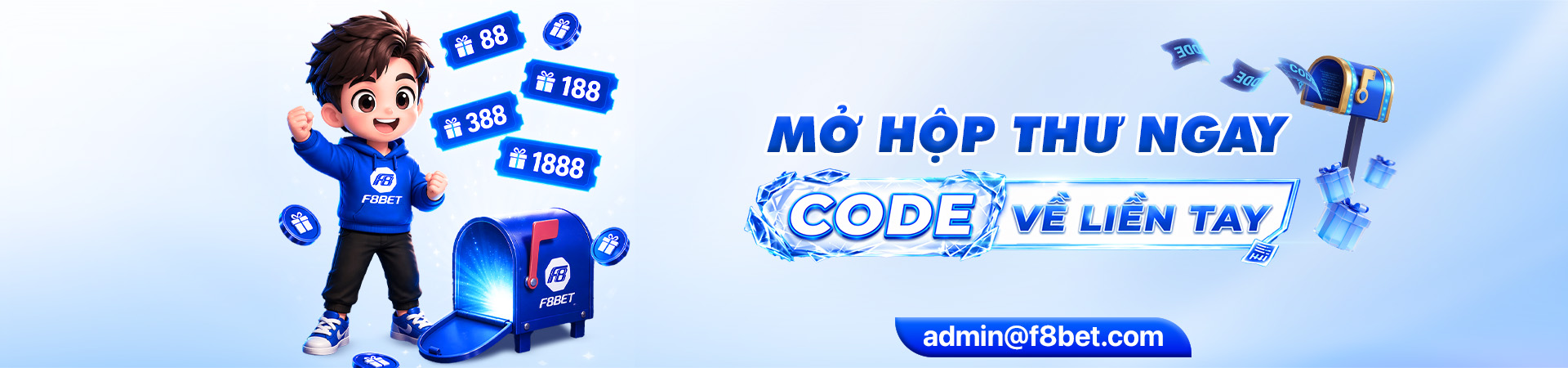 f8bet banner sự kiện săn code ngập tràn